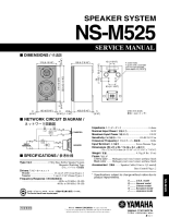 Yamaha NSM-525-Service-Manual